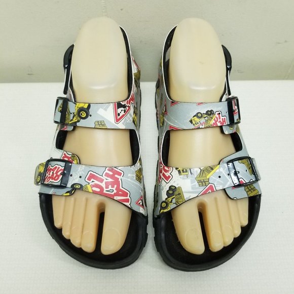 Birkis Birkenstock Youth S 34 Sandals Construction Heavy Load Dump Truck 3 3.5 - Picture 12 of 12